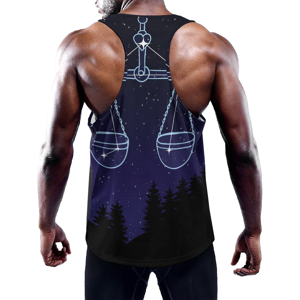Libra Constellation Print Training Tank Top