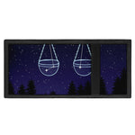 Libra Constellation Print Trifold Wallet