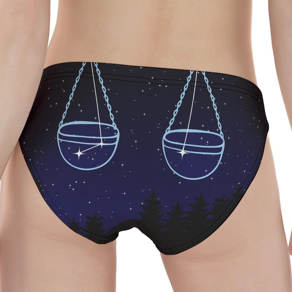 Libra Constellation Print Women's Panties