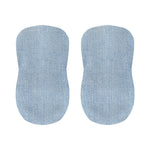 Light Blue Denim Jeans Print Bar Stool Covers