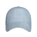 Light Blue Denim Jeans Print Baseball Cap