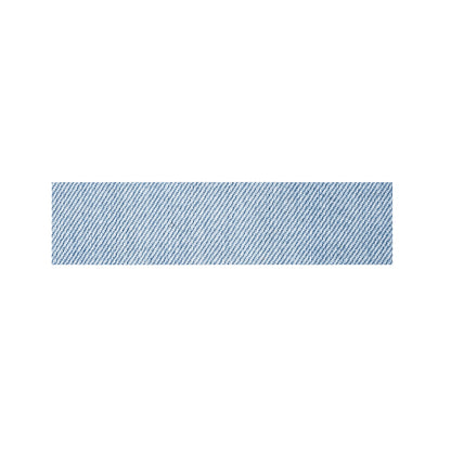 Light Blue Denim Jeans Print Bed Runner