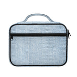 Light Blue Denim Jeans Print Briefcase Bible Bag