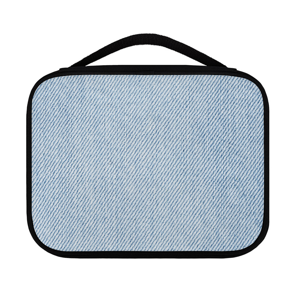 Light Blue Denim Jeans Print Classic Bible Case