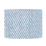 Light Blue Denim Jeans Print Drum Lamp Shade