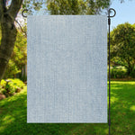 Light Blue Denim Jeans Print Garden Flag