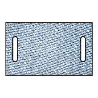 Light Blue Denim Jeans Print Golf Cart Seat Cover