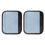 Light Blue Denim Jeans Print Handle Covers