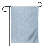Light Blue Denim Jeans Print House Flag