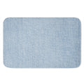 Light Blue Denim Jeans Print Indoor Door Mat