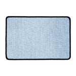 Light Blue Denim Jeans Print Kitchen Mat