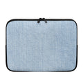 Light Blue Denim Jeans Print Laptop Sleeve