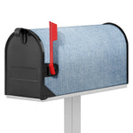 Light Blue Denim Jeans Print Mailbox Cover