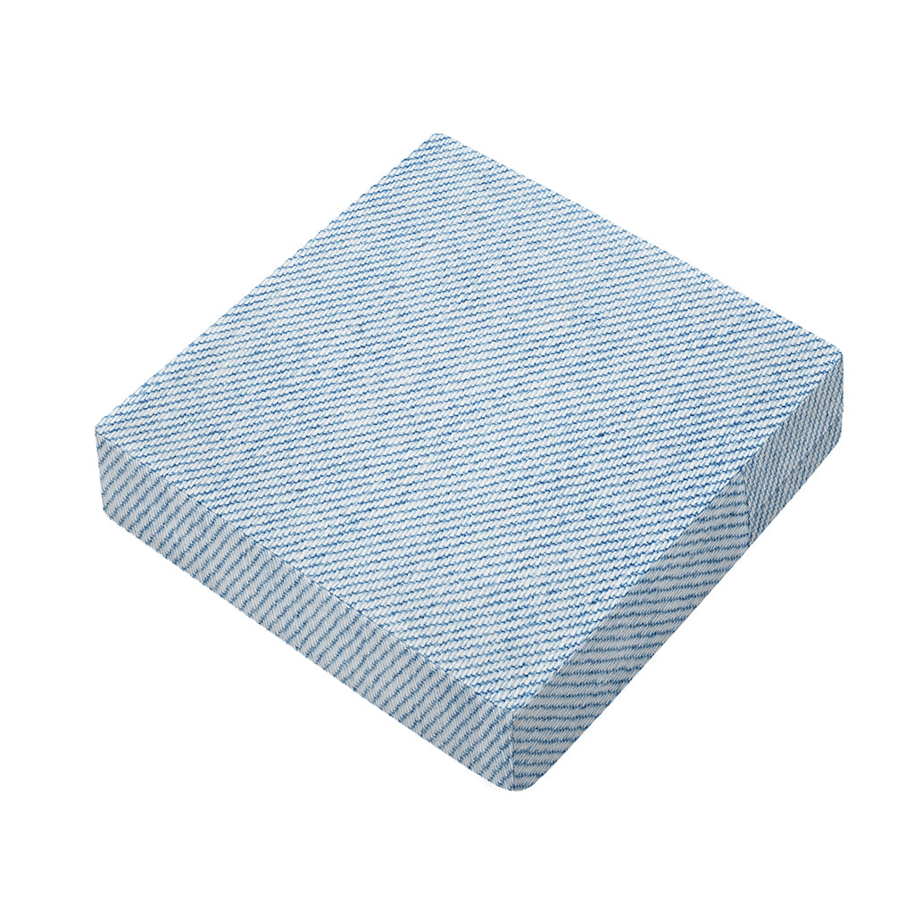 Light Blue Denim Jeans Print Outdoor Seat Cushion Cover