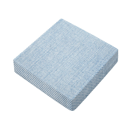 Light Blue Denim Jeans Print Outdoor Seat Cushion Cover