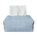 Light Blue Denim Jeans Print Rectangle Tissue Box Cover