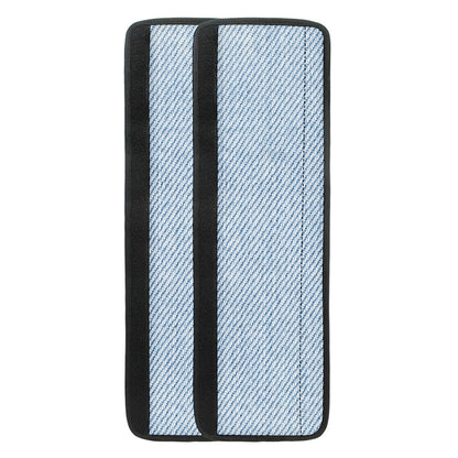 Light Blue Denim Jeans Print Refrigerator Handle Covers