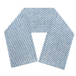 Light Blue Denim Jeans Print Scarf