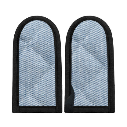 Light Blue Denim Jeans Print Skillet Handle Cover