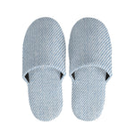 Light Blue Denim Jeans Print Slippers