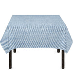 Light Blue Denim Jeans Print Tablecloth