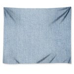 Light Blue Denim Jeans Print Tapestry