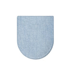 Light Blue Denim Jeans Print Toilet Lid Cover