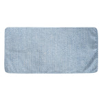 Light Blue Denim Jeans Print Towel