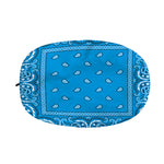 Light Blue Paisley Bandana Print Car Side Mirror Covers