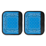 Light Blue Paisley Bandana Print Handle Covers