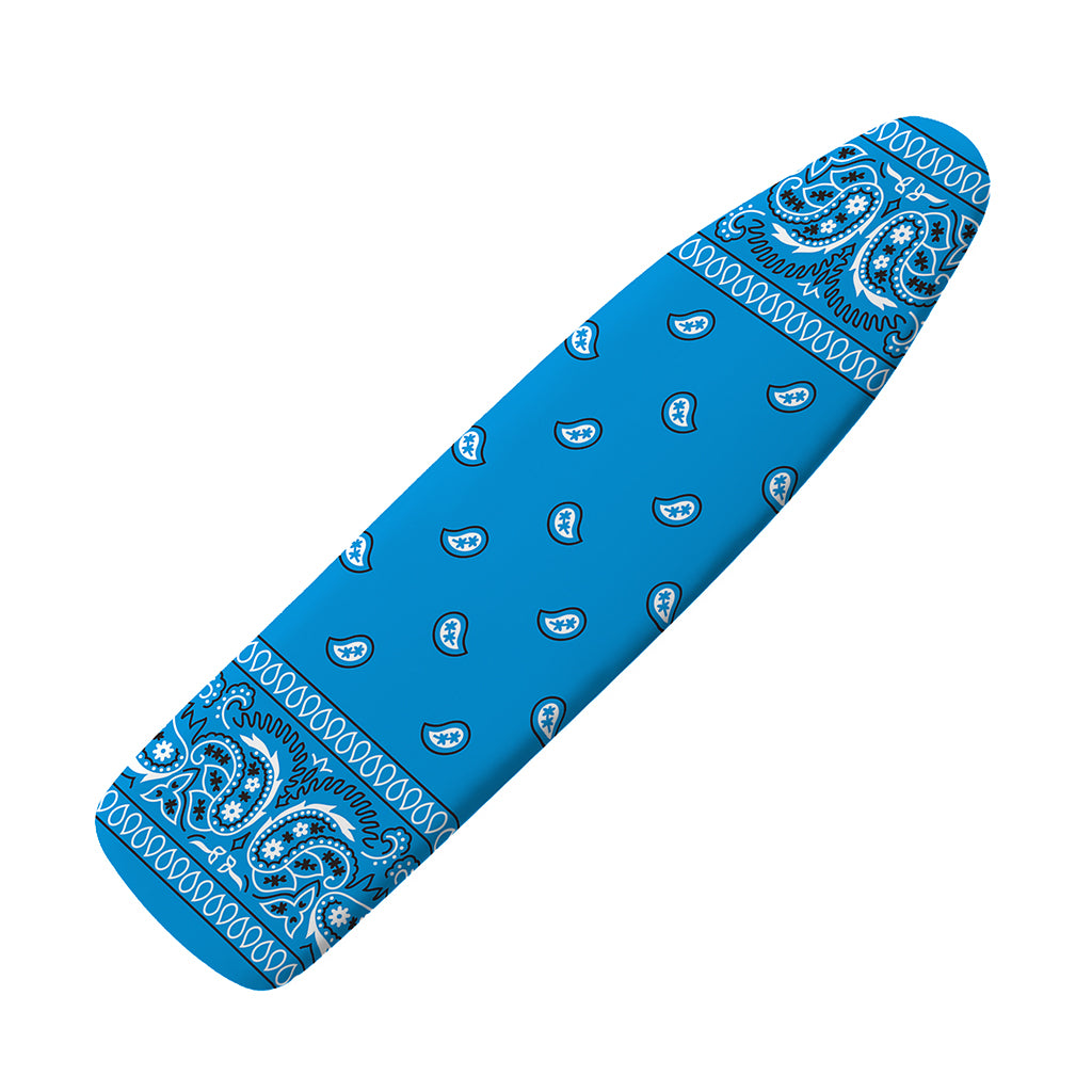 Light Blue Paisley Bandana Print Ironing Board Cover