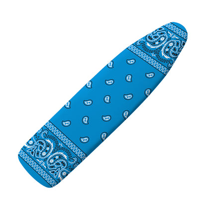Light Blue Paisley Bandana Print Ironing Board Cover