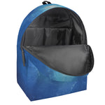 Light Blue Space Print Backpack