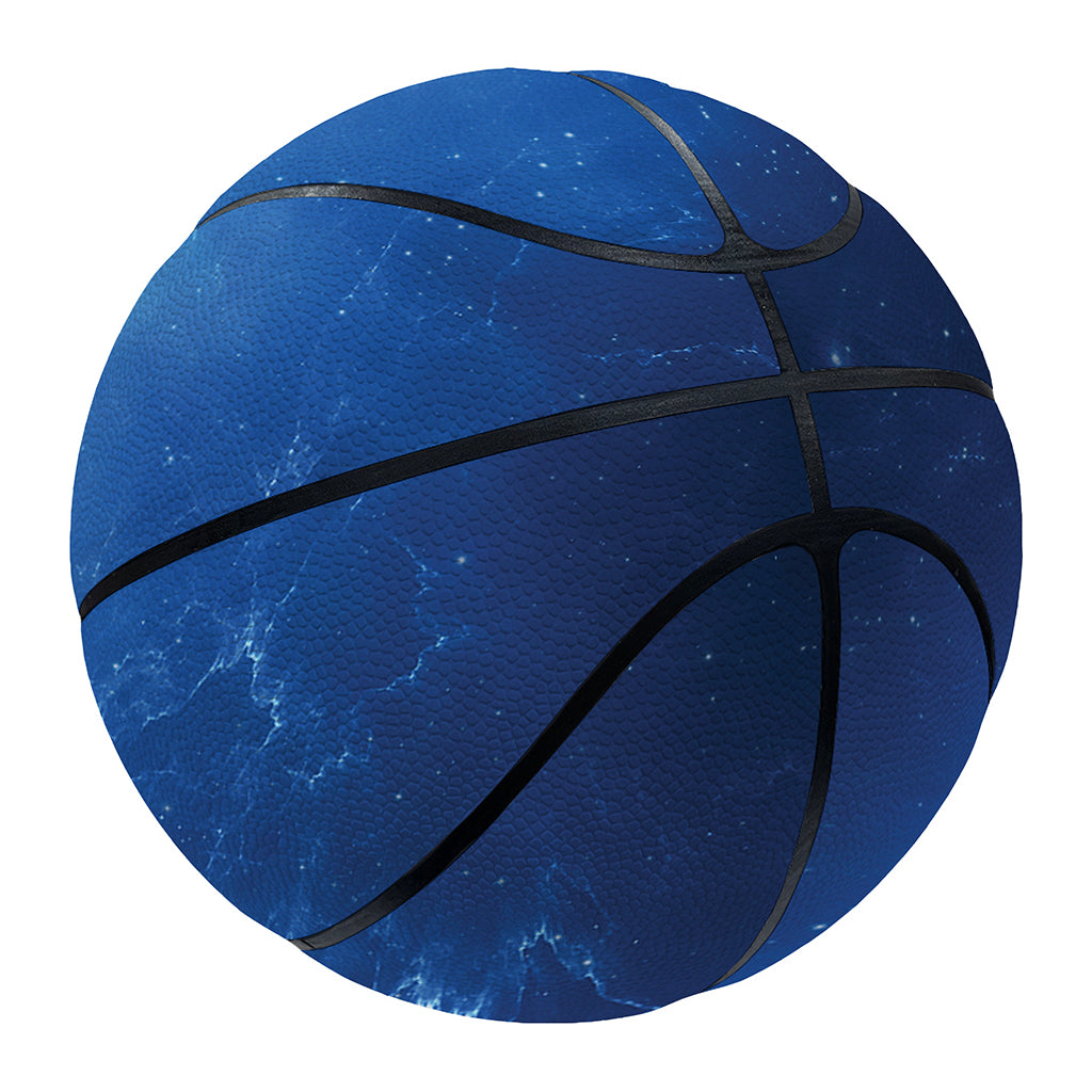 Light Blue Space Print Basketball