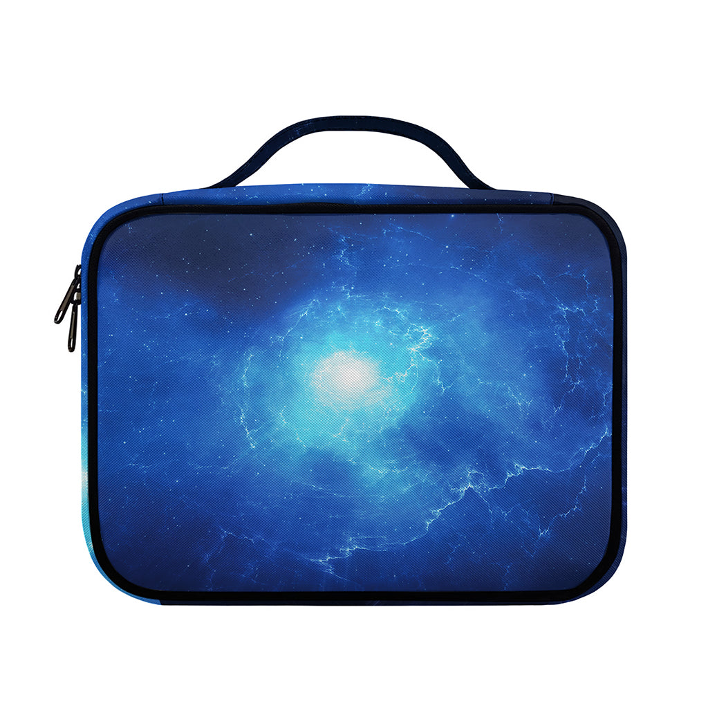 Light Blue Space Print Briefcase Bible Bag