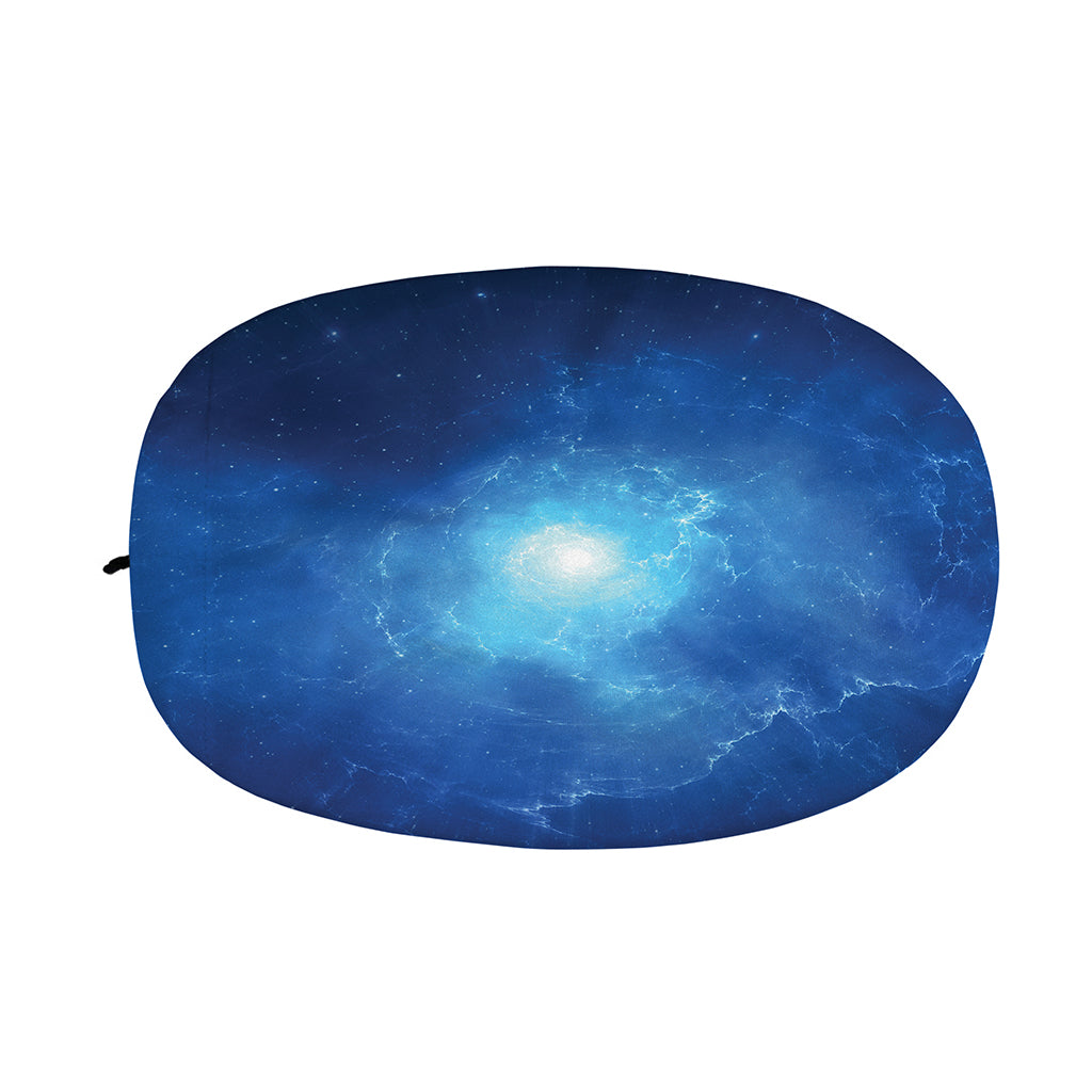 Light Blue Space Print Car Side Mirror Covers