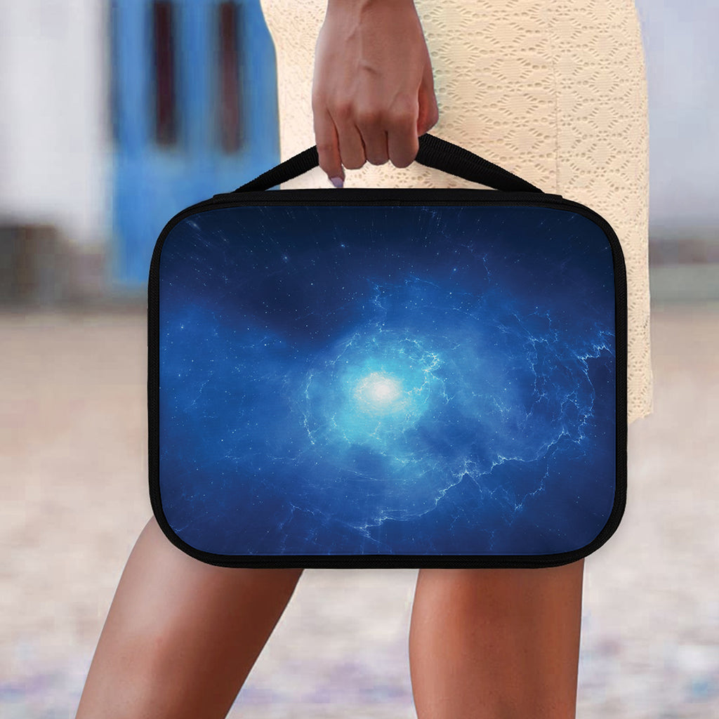 Light Blue Space Print Classic Bible Case