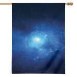 Light Blue Space Print House Flag