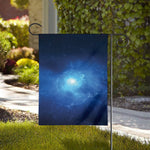 Light Blue Space Print House Flag
