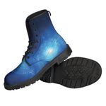 Light Blue Space Print Backpack