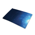 Light Blue Space Print Pet Cooling Mat Cover