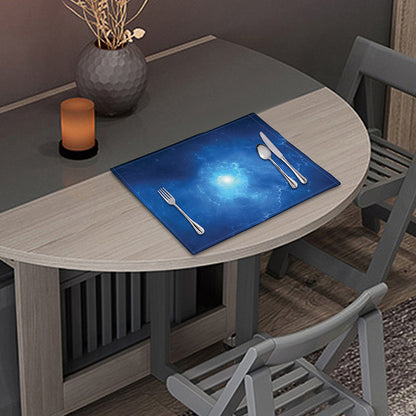 Light Blue Space Print Placemat