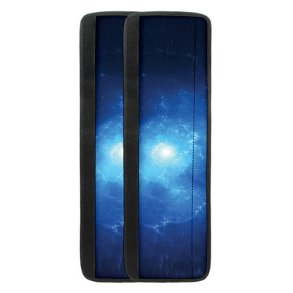Light Blue Space Print Refrigerator Handle Covers