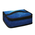 Light Blue Space Print Small Lunch Bag