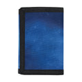 Light Blue Space Print Trifold Wallet
