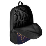 Light Fractal Print 17 Inch Backpack