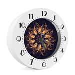 Light Fractal Print Alarm Clock
