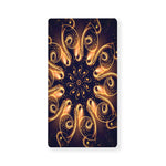 Light Fractal Print Baby Crib Sheet