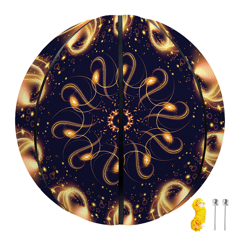 Light Fractal Print Basketball