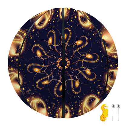 Light Fractal Print Basketball